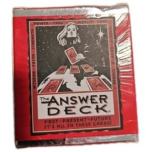 The Answer Deck - Past Present Future Prophecy‎ Cards -